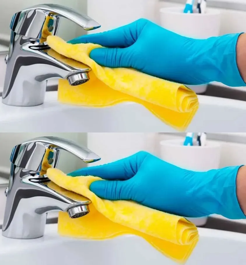 Solo 2 cucchiai di questo prodotto lasceranno i tuoi rubinetti perfettamente puliti.